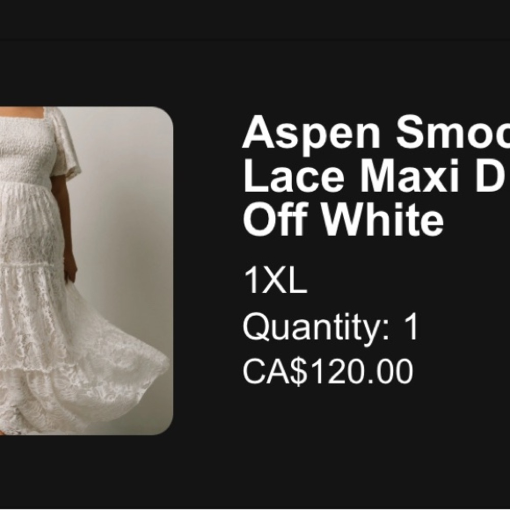 Baltic Born White Lace Maxi Dress - Picture 3 of 5